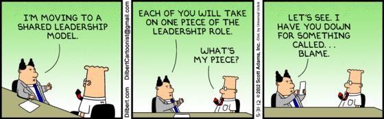 Dilbert on Leadership