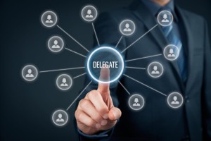 Learning to Delegate